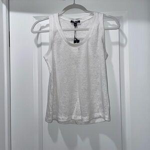 Express Linen Sheer Tank Top